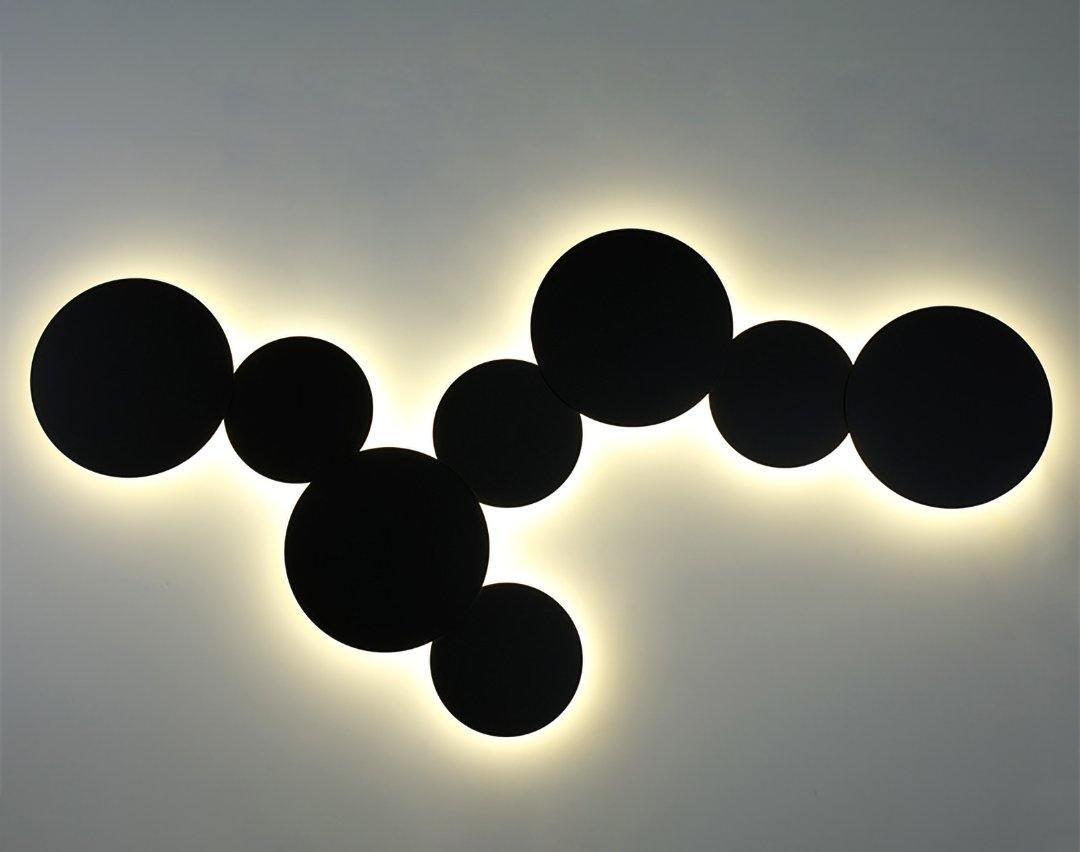 Geometric Disc Wall Lamp - view 9