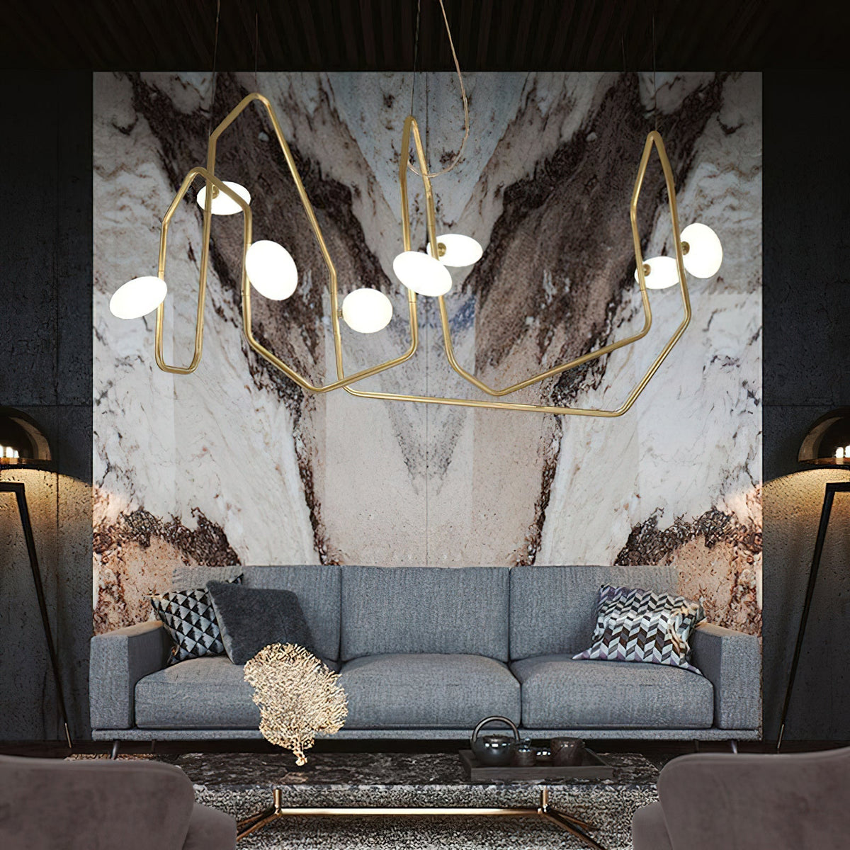 Palindrome Chandelier - view 4