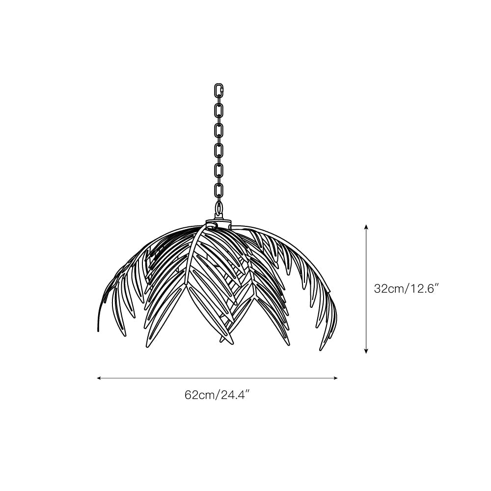 Palm Pendant Light - view 3