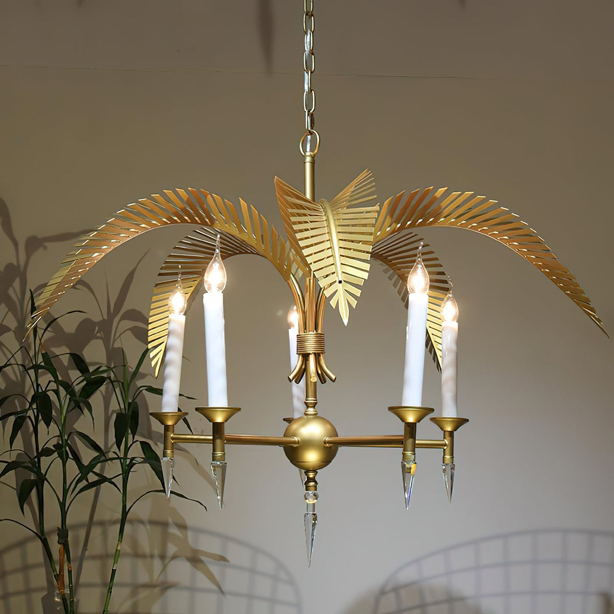 Palm Frond Chandelier - view 12