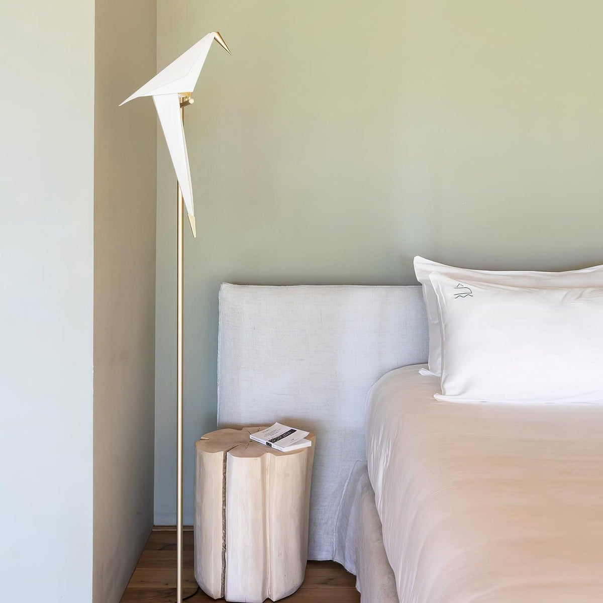 Paper Crane Bird Floor Lamp - view 24