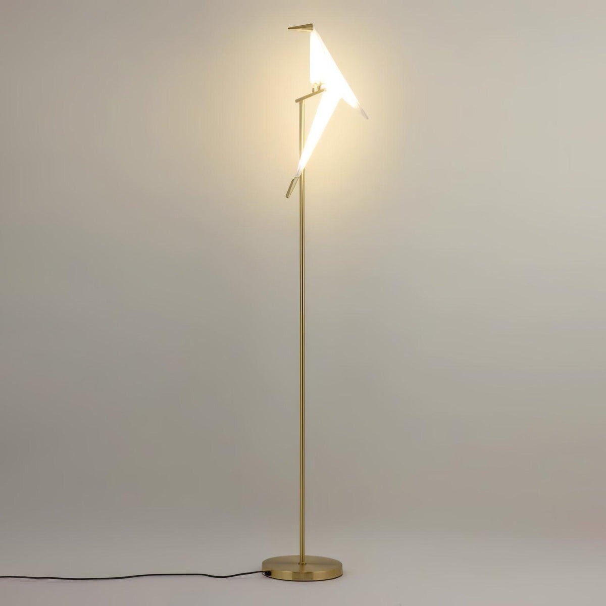 Paper Crane Bird Floor Lamp - view 5