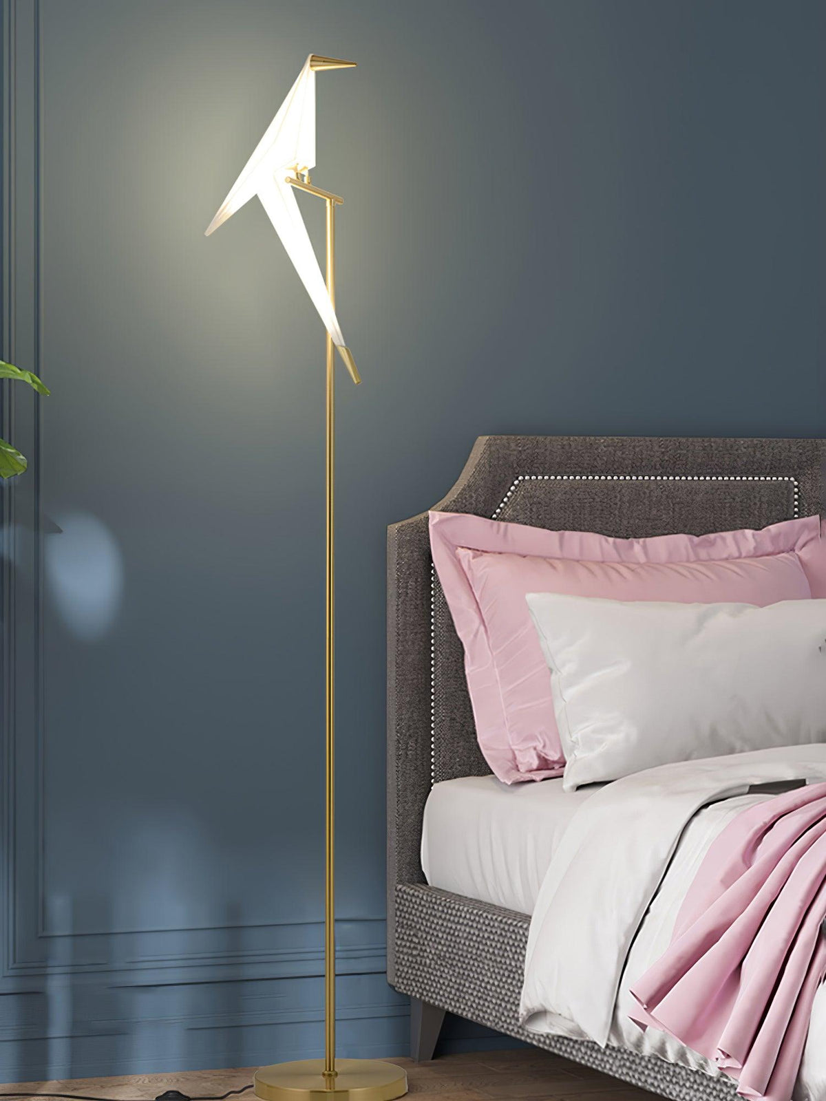 Paper Crane Bird Floor Lamp - view 46