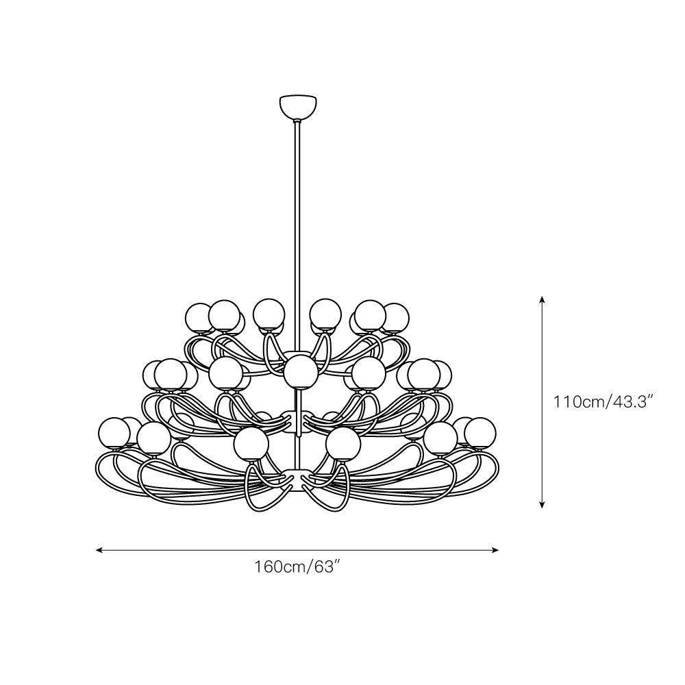 Papillon Chandelier - view 5