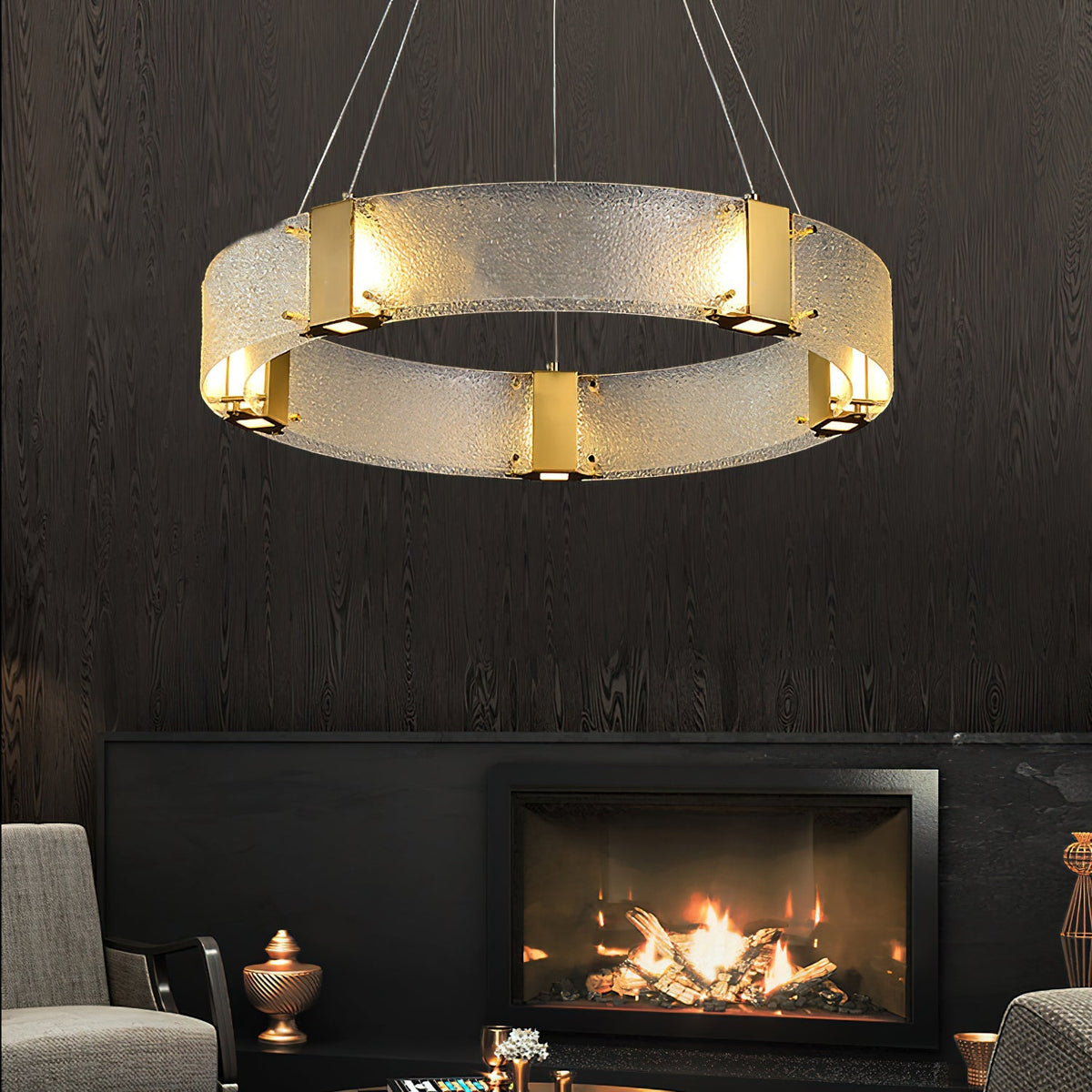 Parallel Ring Chandelier - view 9