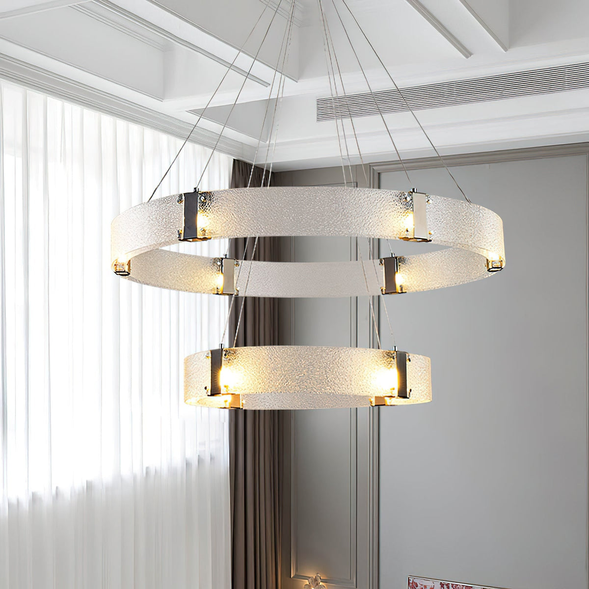 Parallel Ring Chandelier - view 13