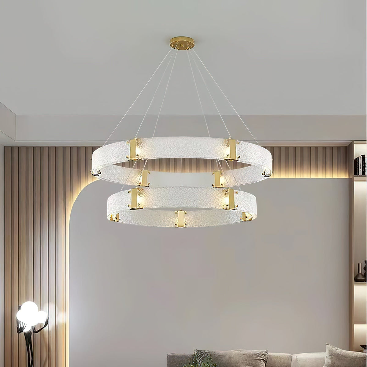 Parallel Ring Chandelier - view 14