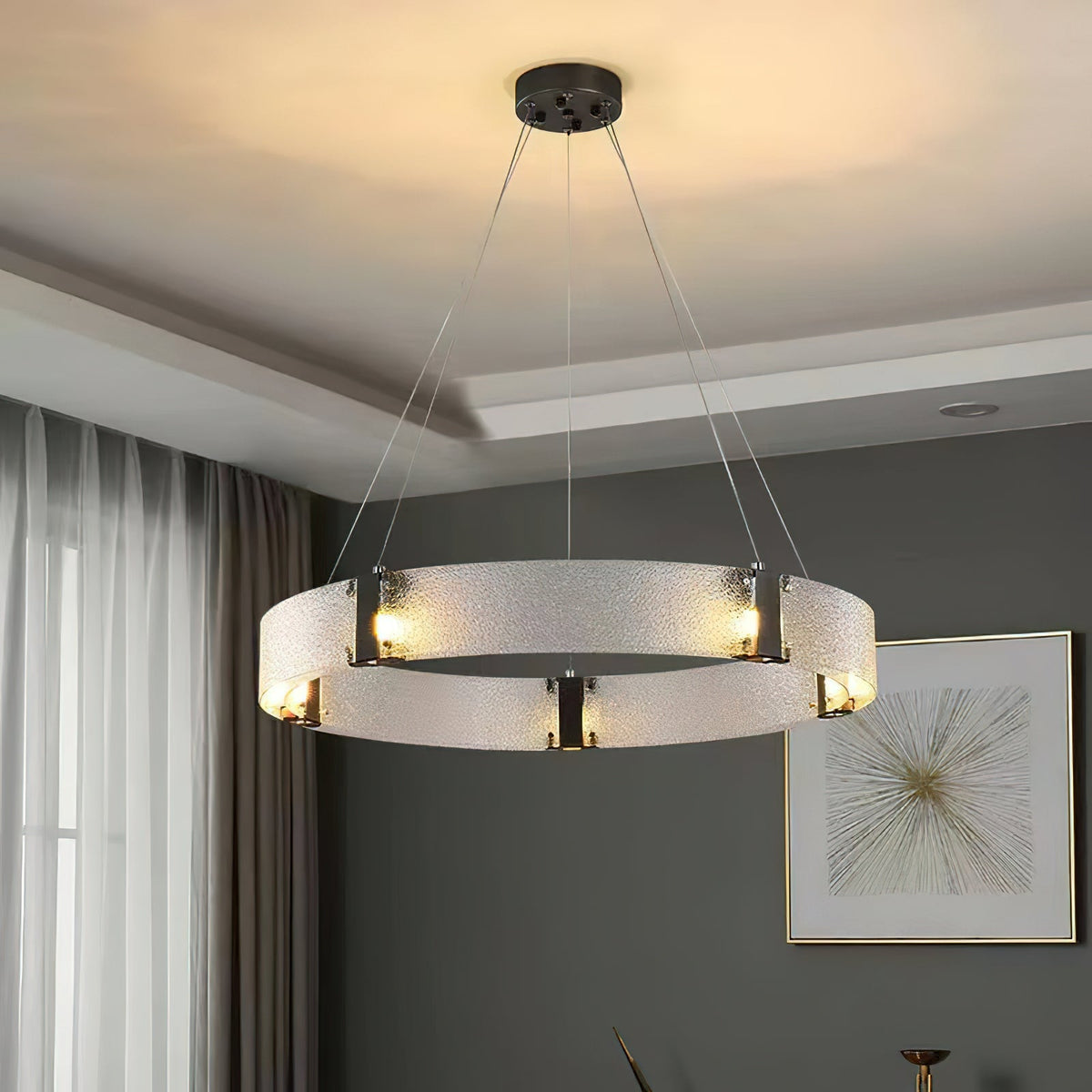 Parallel Ring Chandelier - view 15