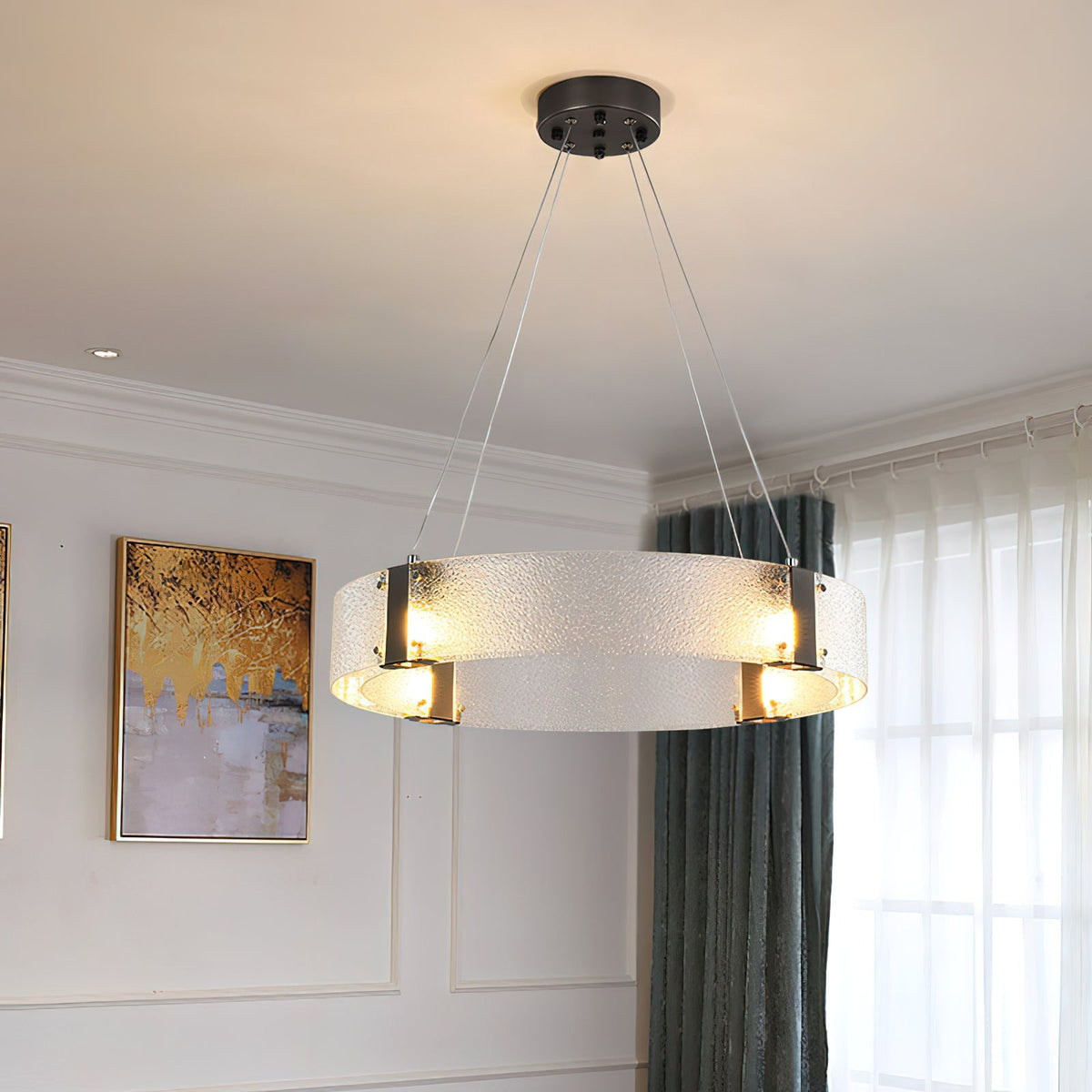 Parallel Ring Chandelier - view 17