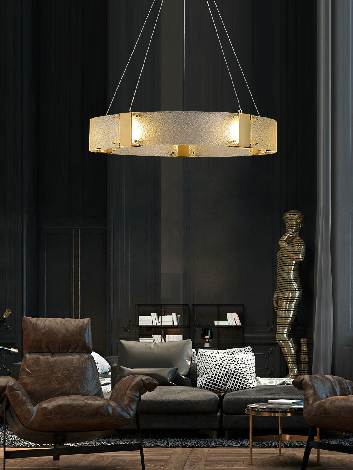 Parallel Ring Chandelier - view 18