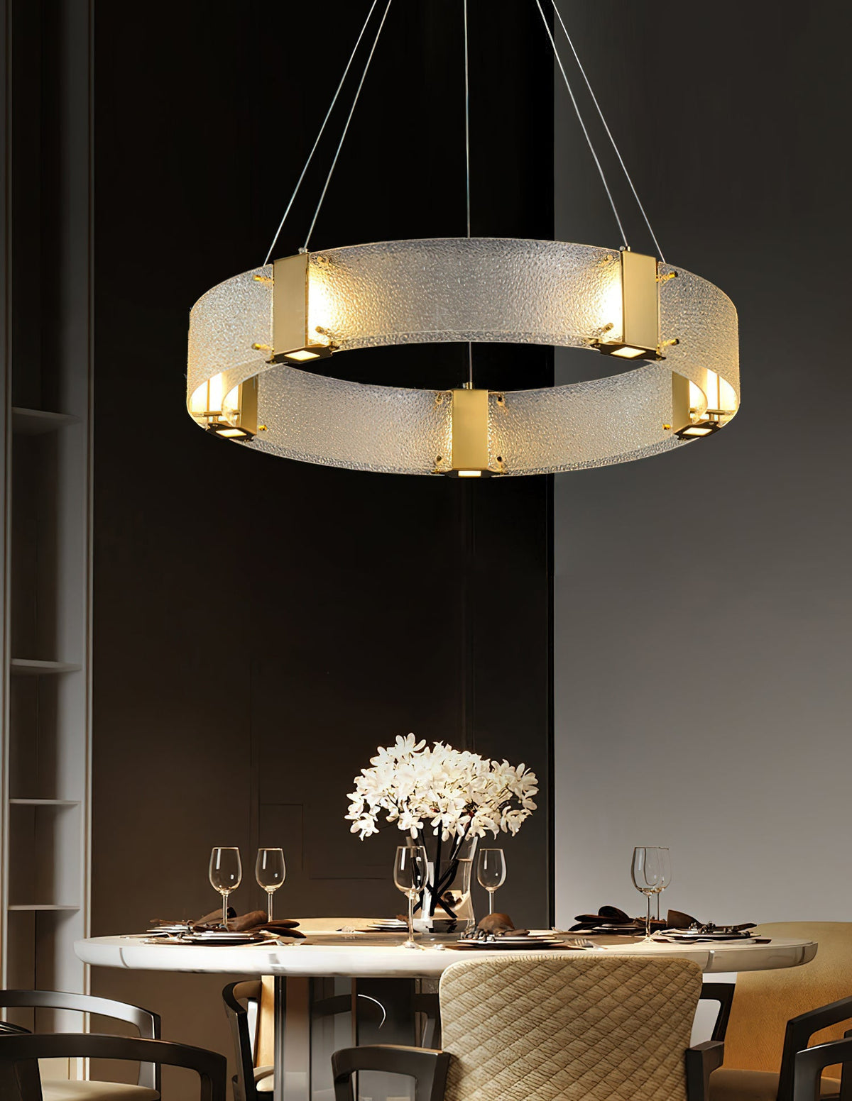 Parallel Ring Chandelier - view 20
