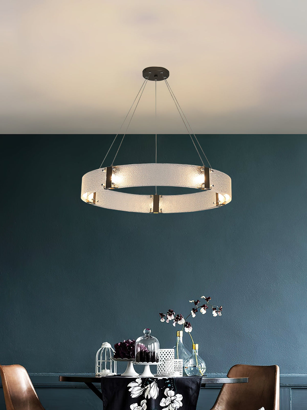Parallel Ring Chandelier - view 22