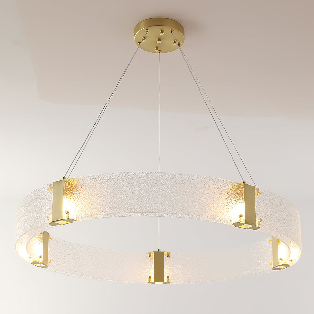 Parallel Ring Chandelier - view 49