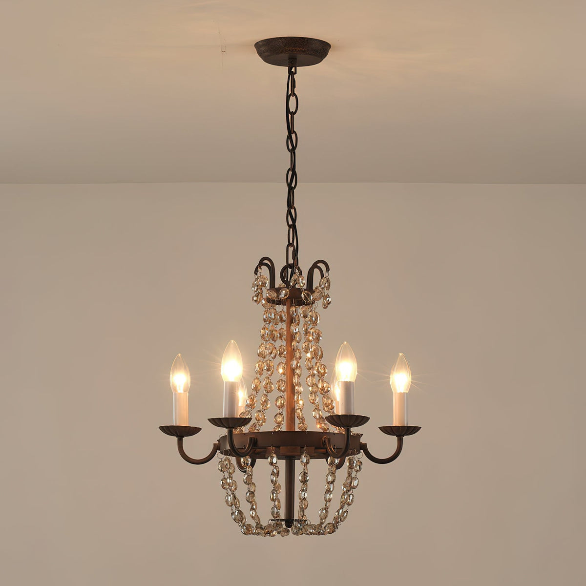 Paris Flea Market Chandelier - view 2