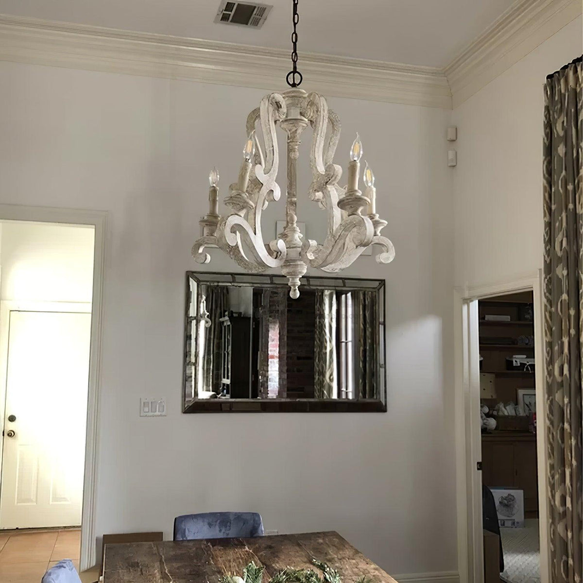 Parrotuncle Wooden Candle Chandelier - view 14