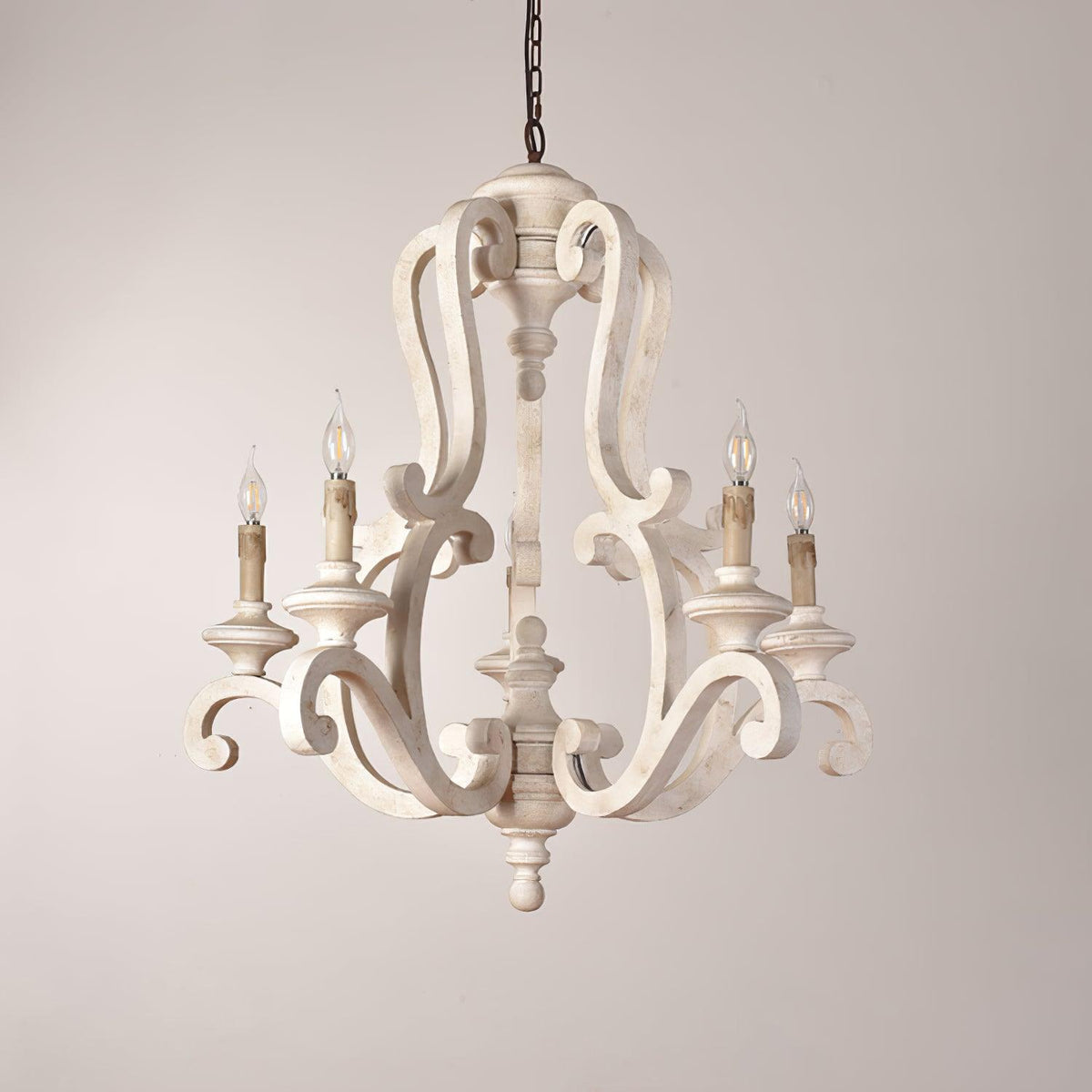 Parrotuncle Wooden Candle Chandelier - view 17