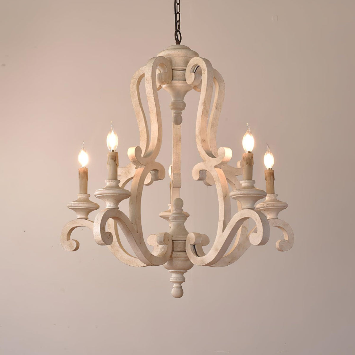 Parrotuncle Wooden Candle Chandelier - view 21