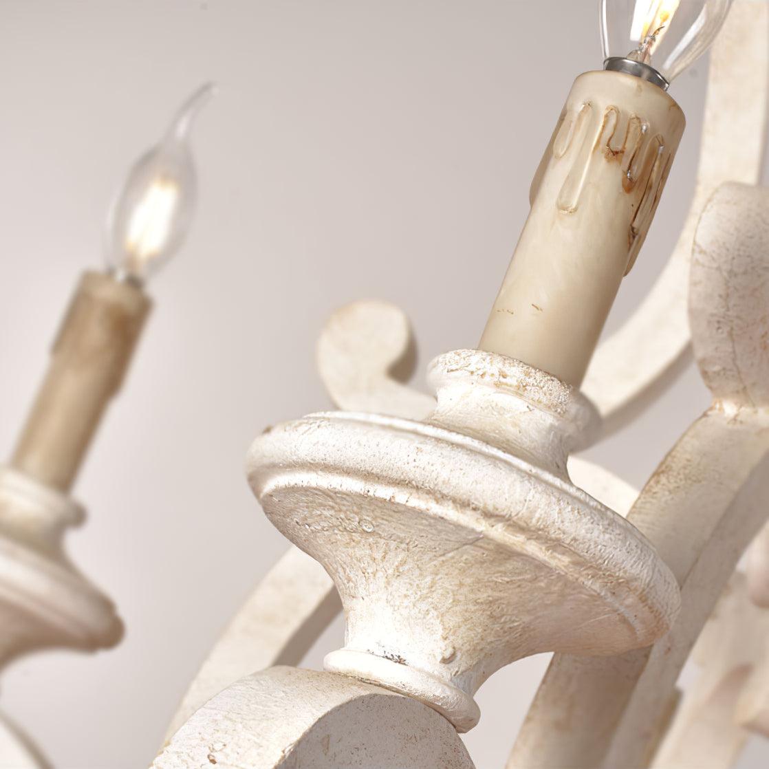 Parrotuncle Wooden Candle Chandelier - view 30