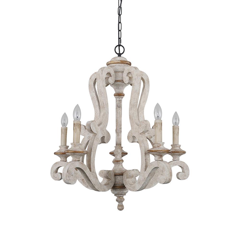 Parrotuncle Wooden Candle Chandelier - view 27