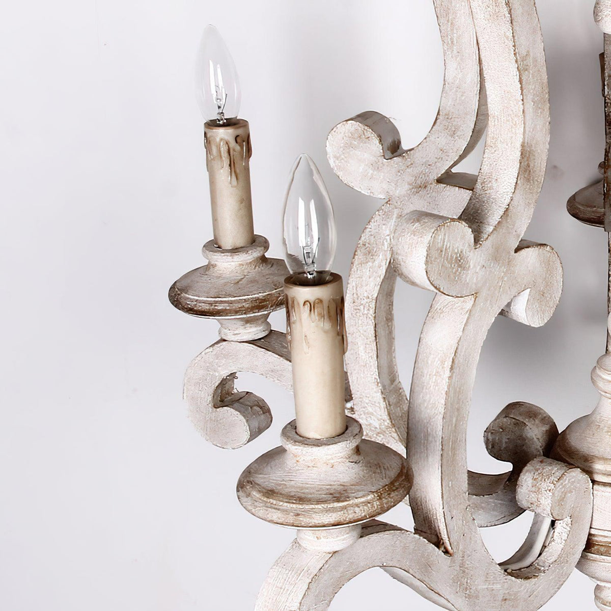 Parrotuncle Wooden Candle Chandelier - view 32