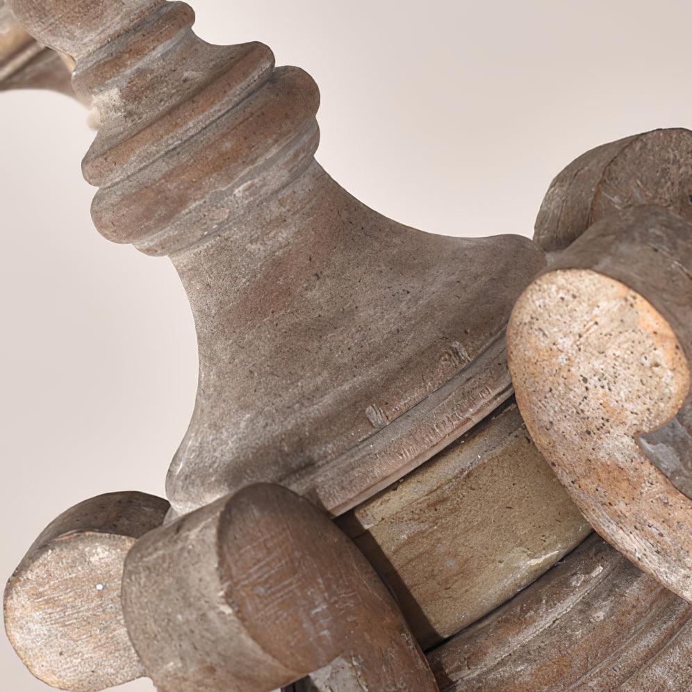 Parrotuncle Wooden Candle Chandelier - view 33