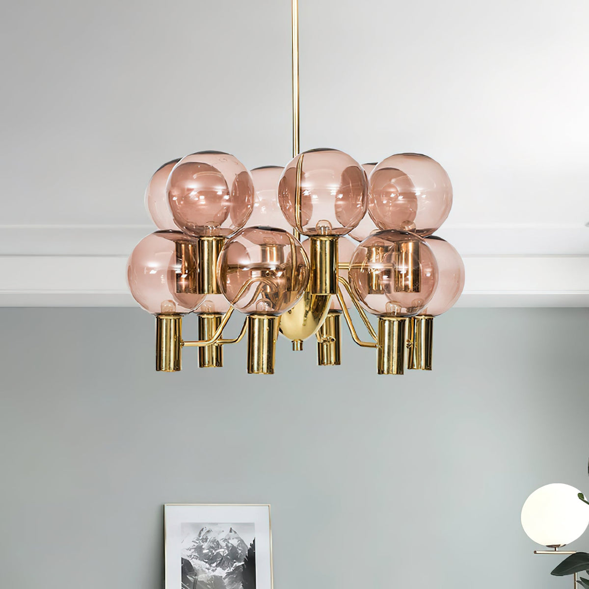 Patricia Glass Chandelier - view 12