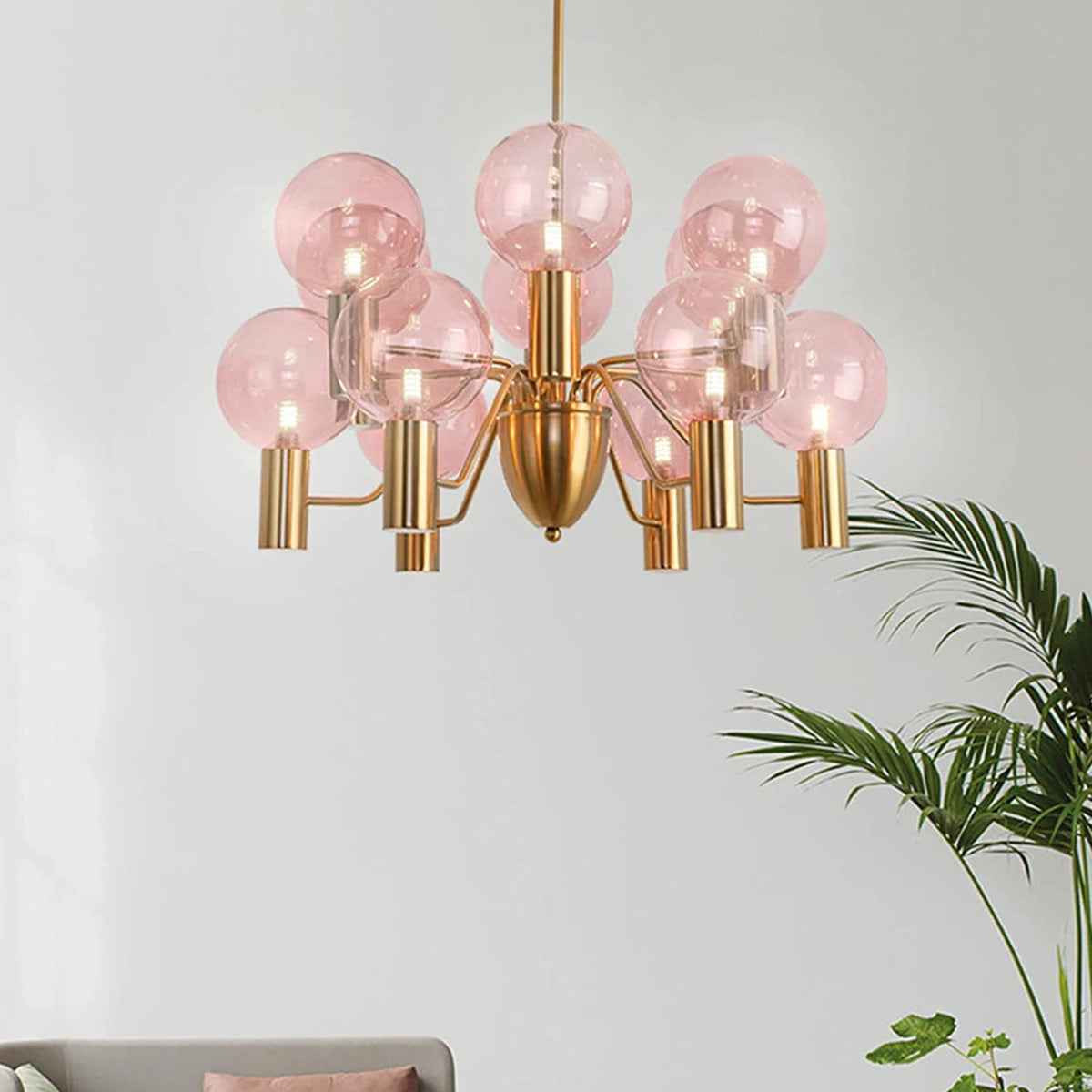 Patricia Glass Chandelier - view 13
