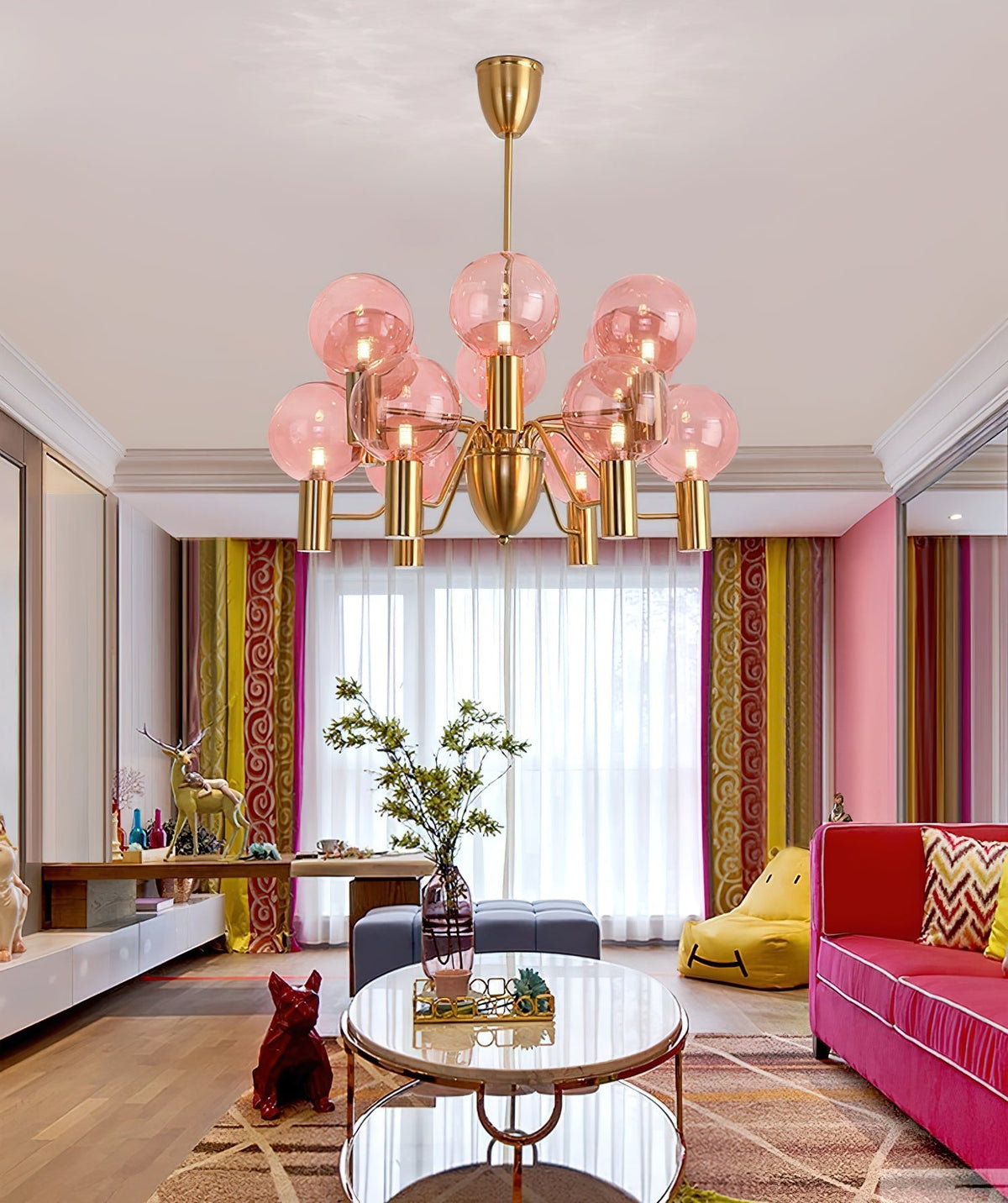 Patricia Glass Chandelier - view 16