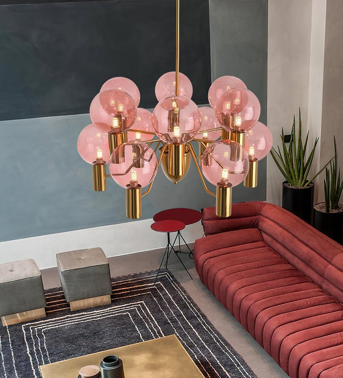 Patricia Glass Chandelier - view 17