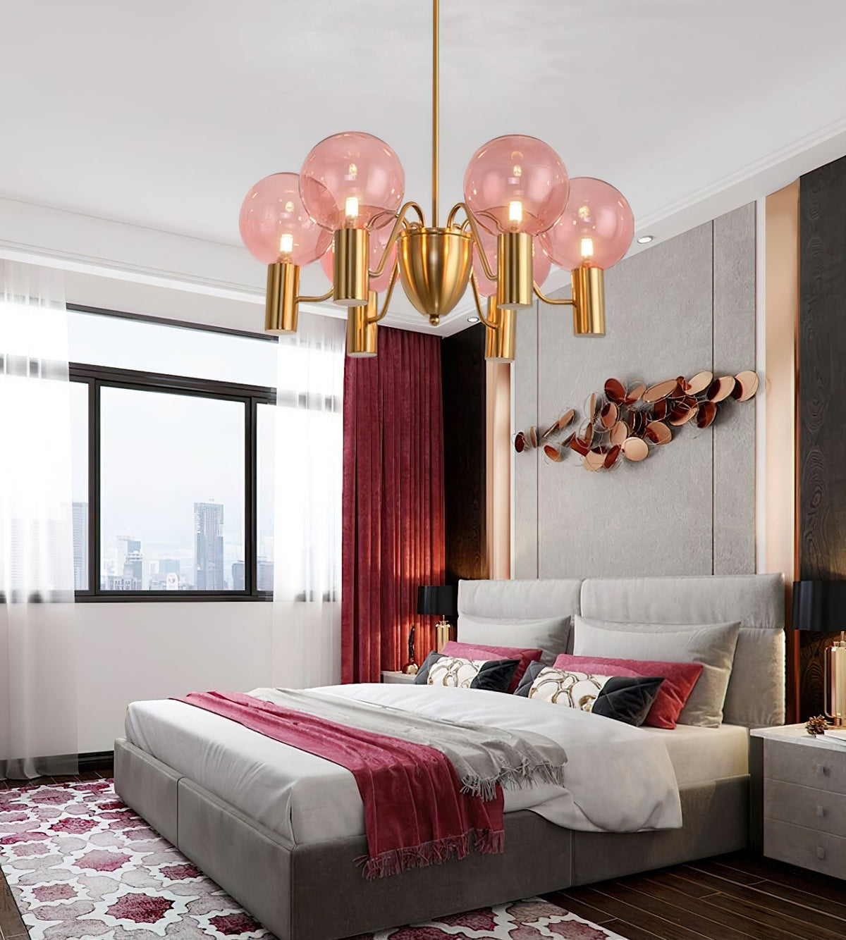 Patricia Glass Chandelier - view 18