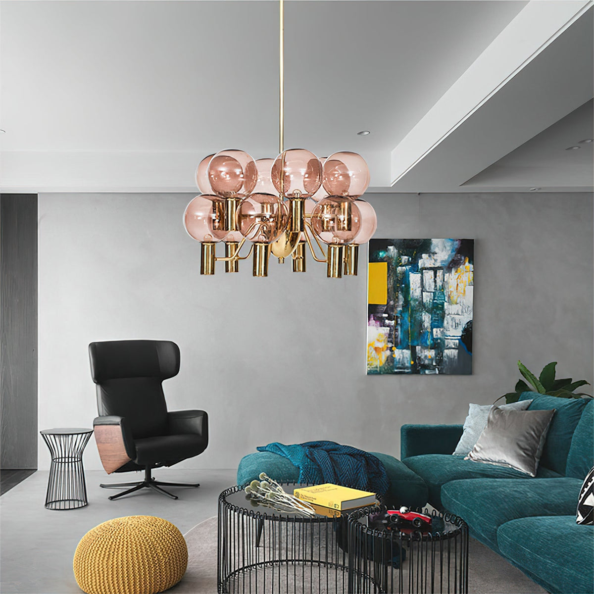 Patricia Glass Chandelier - view 6