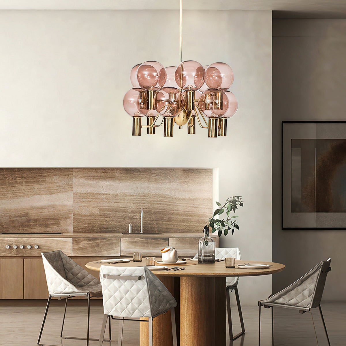 Patricia Glass Chandelier - view 10