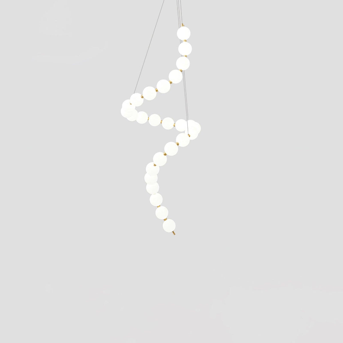 Glass Pearl Necklace Chandelier - view 51