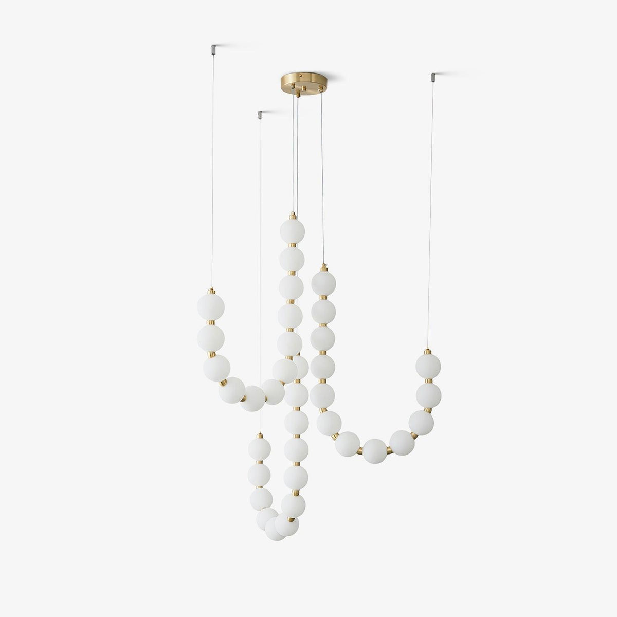 Glass Pearl Necklace Chandelier - view 53