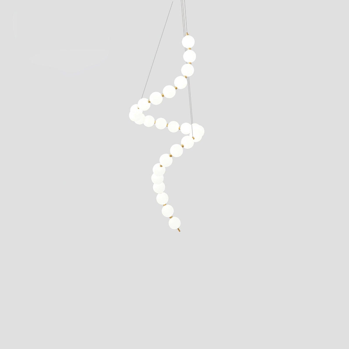 Glass Pearl Necklace Chandelier - view 50