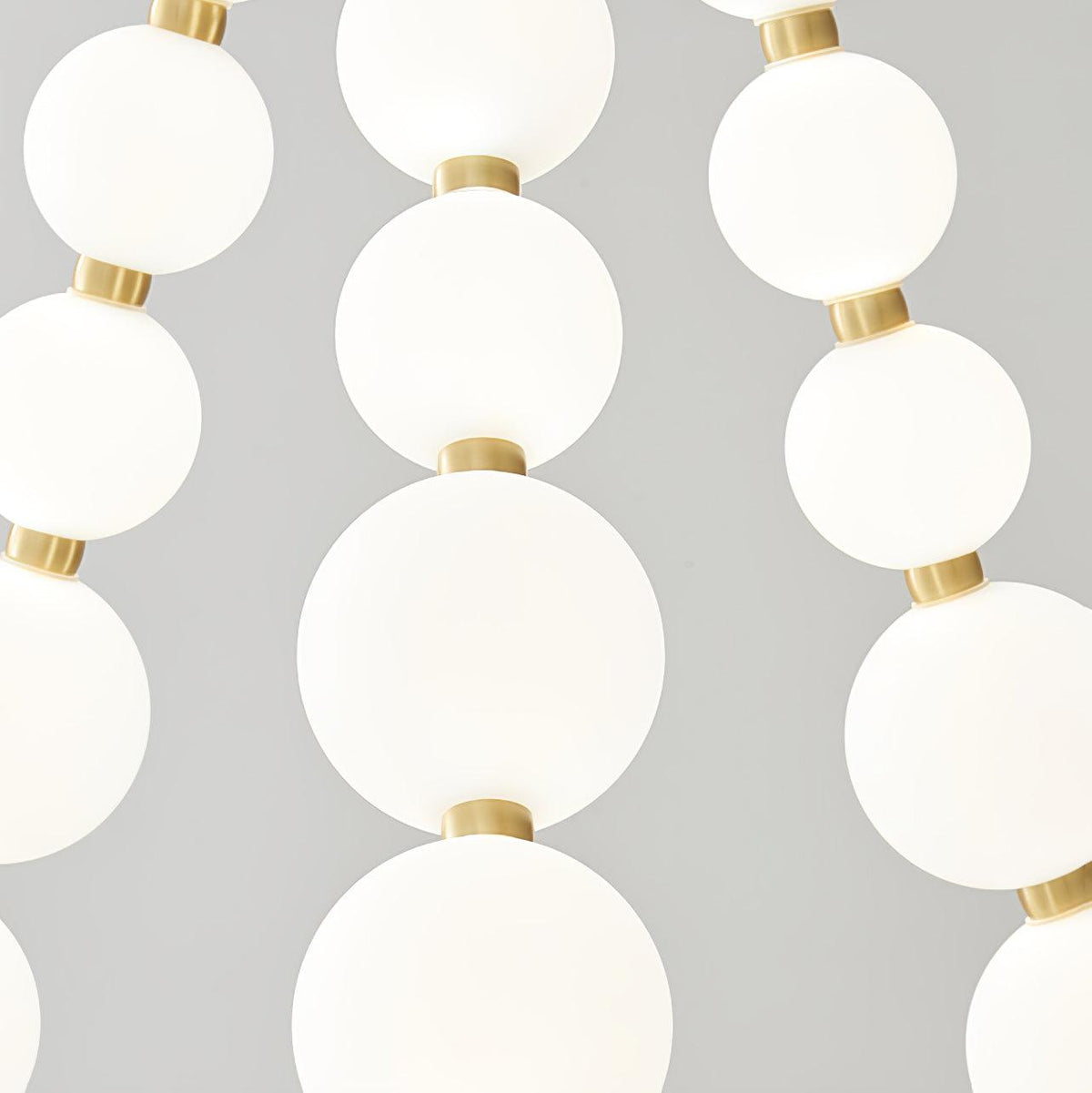 Glass Pearl Necklace Chandelier - view 31