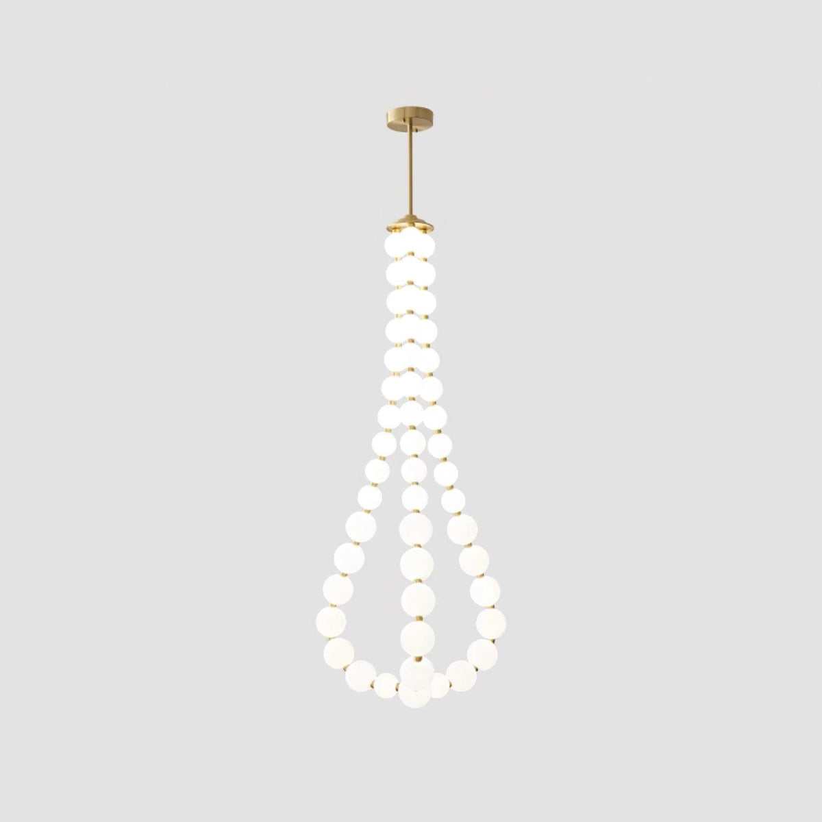 Glass Pearl Necklace Chandelier - view 42