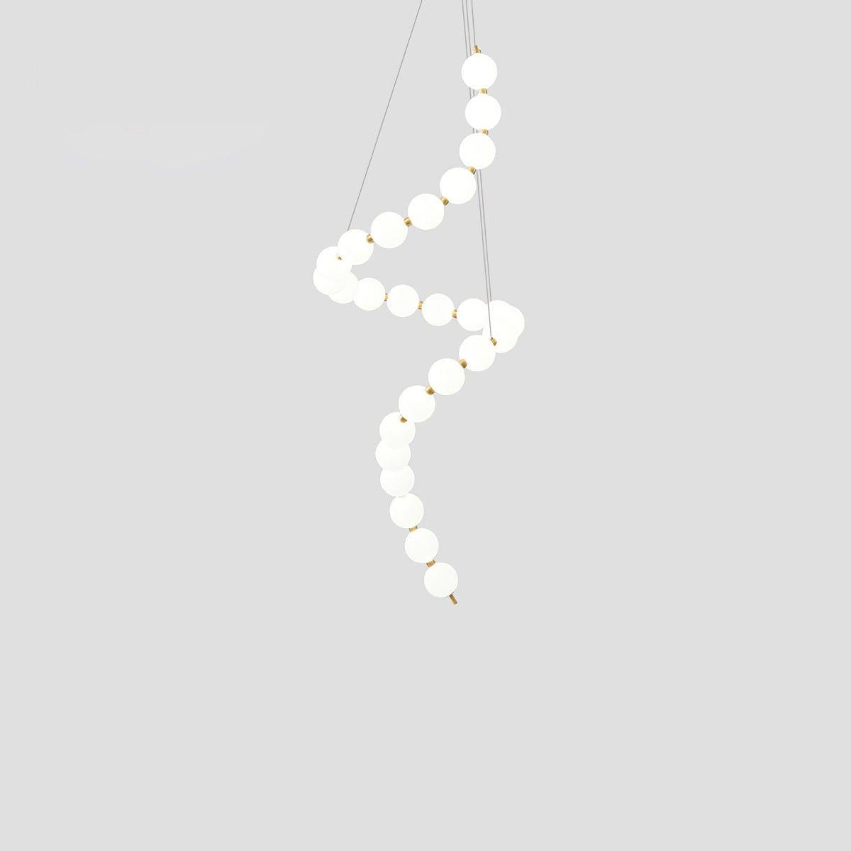 Glass Pearl Necklace Chandelier - view 52