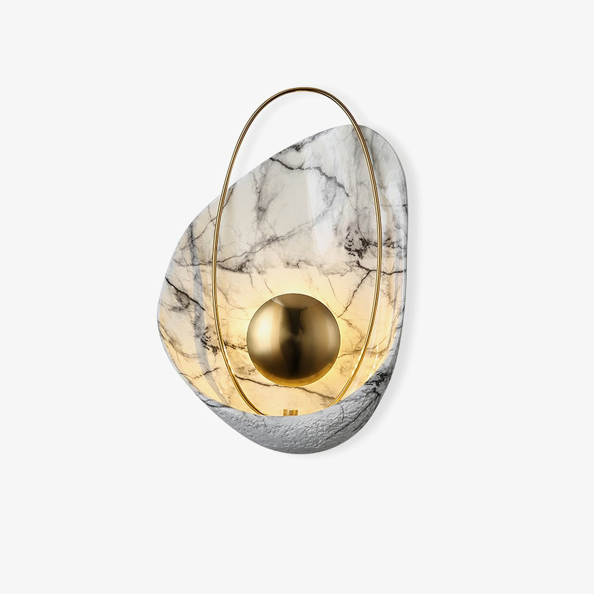 Pearl Resin Wall Lamp