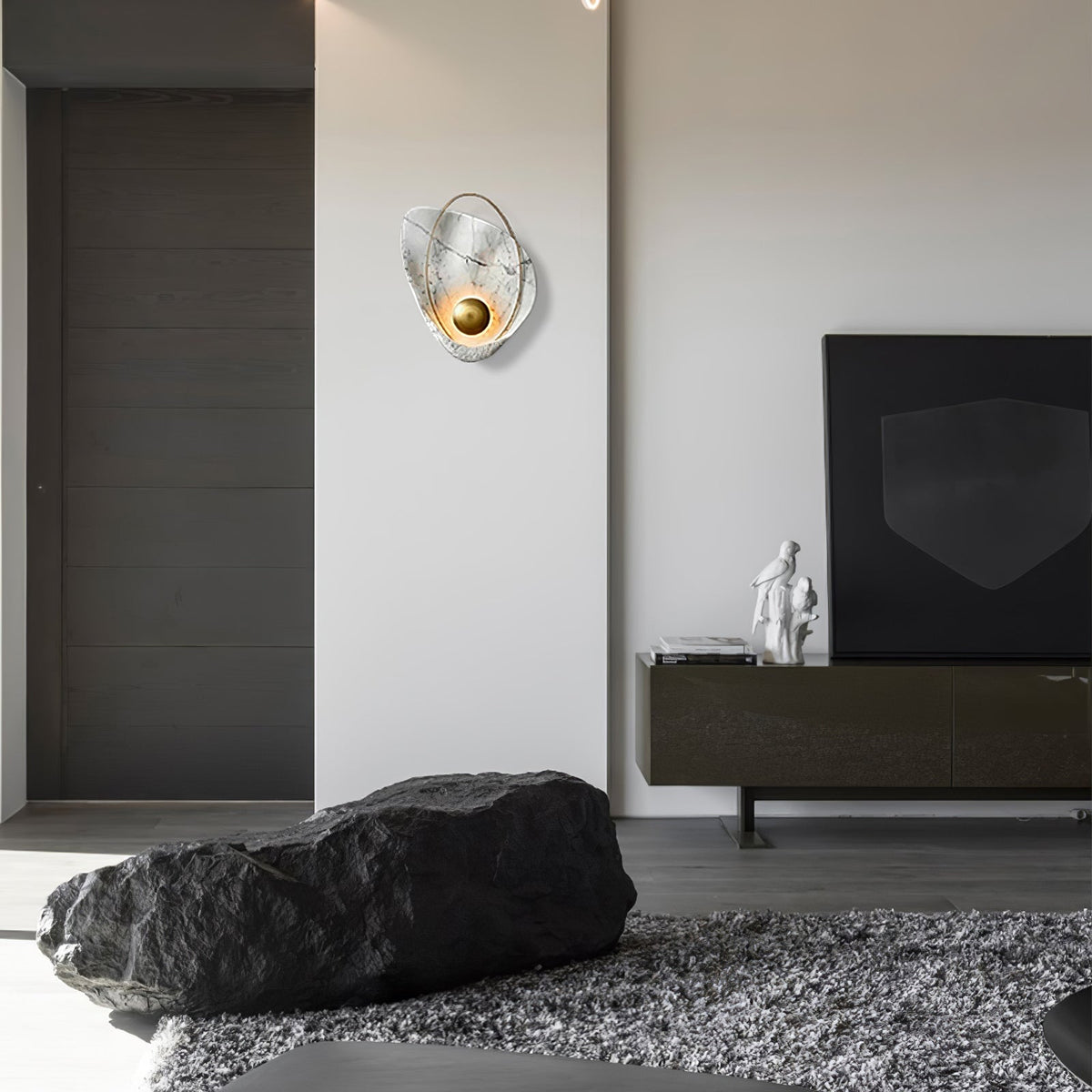 Pearl Resin Wall Lamp - view 8