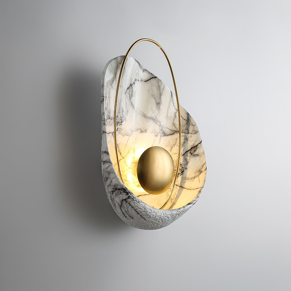Pearl Resin Wall Lamp - view 4