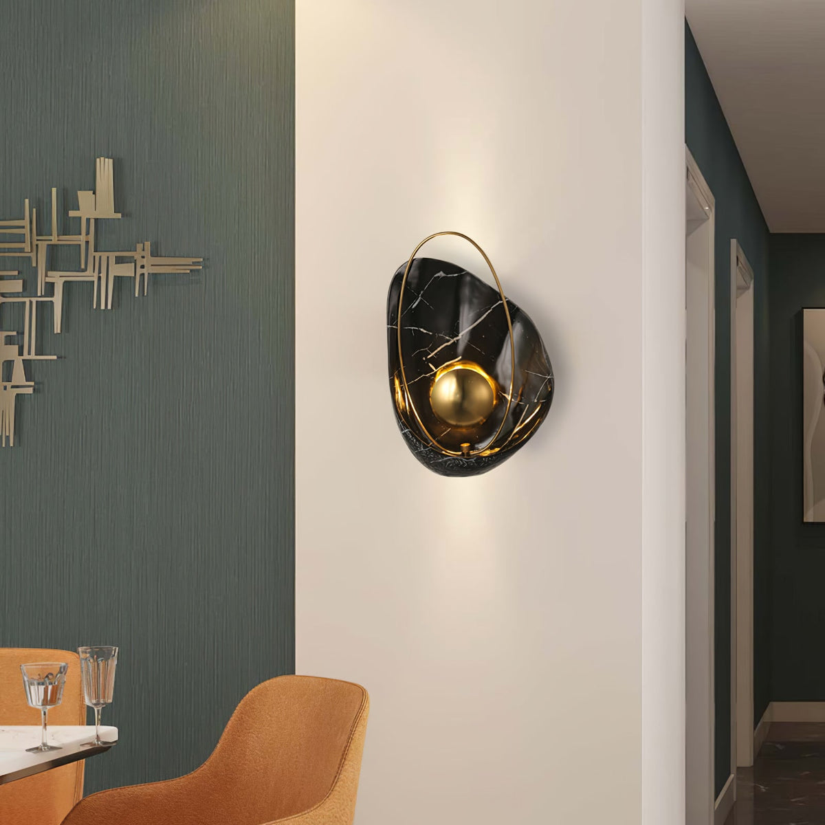 Pearl Resin Wall Lamp - view 34