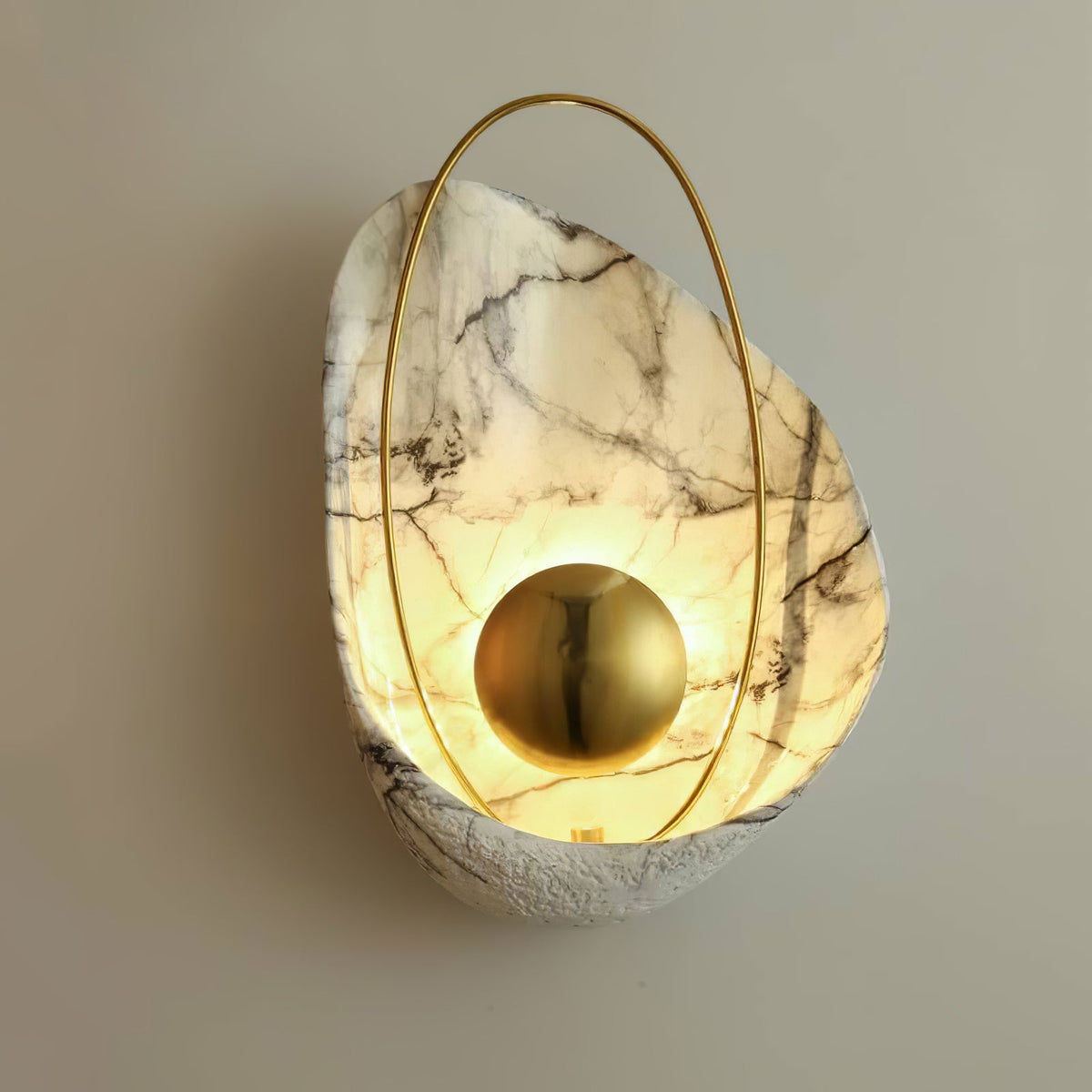 Pearl Resin Wall Lamp - view 6
