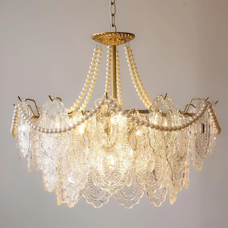 Pearls Glass Chandelier - view 16