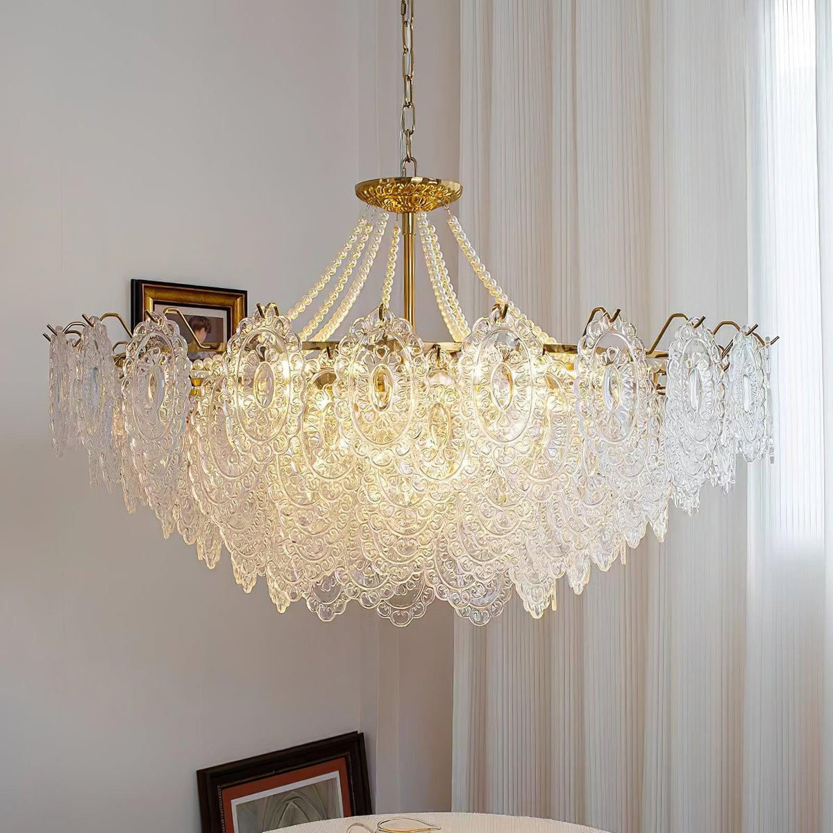 Pearls Glass Chandelier - view 5
