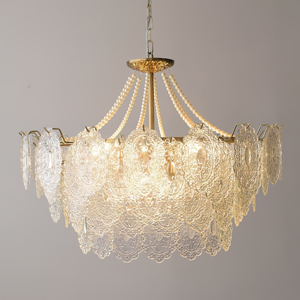 Pearls Glass Chandelier - view 24
