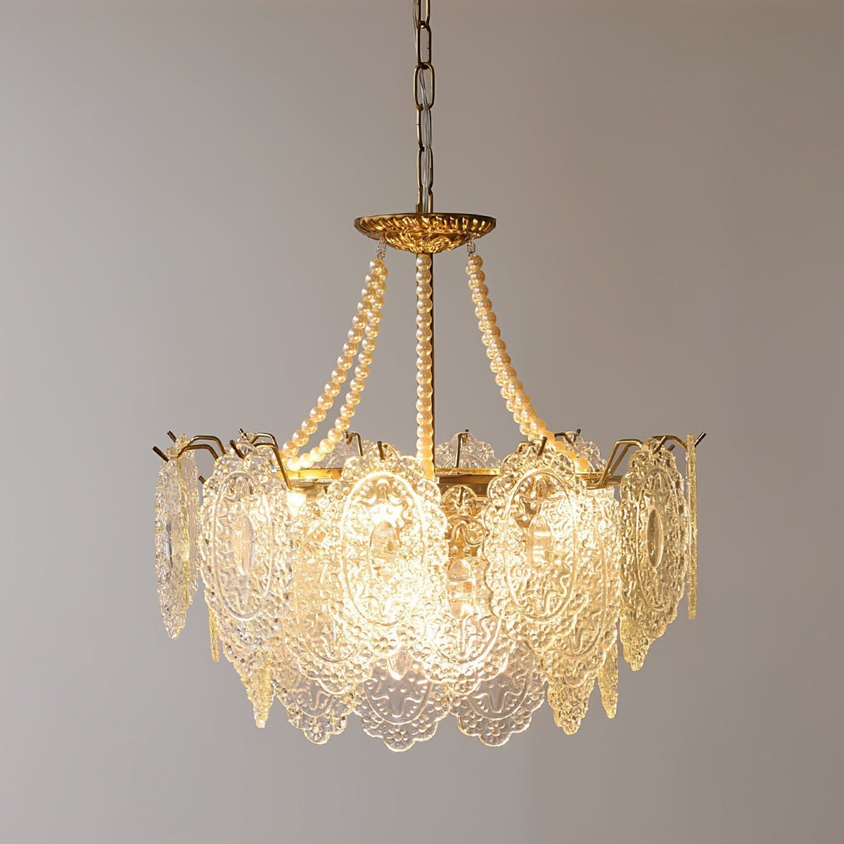 Pearls Glass Chandelier - view 28