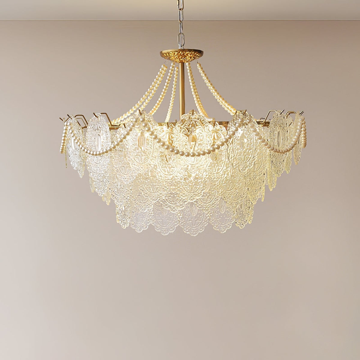 Pearls Glass Chandelier - view 36