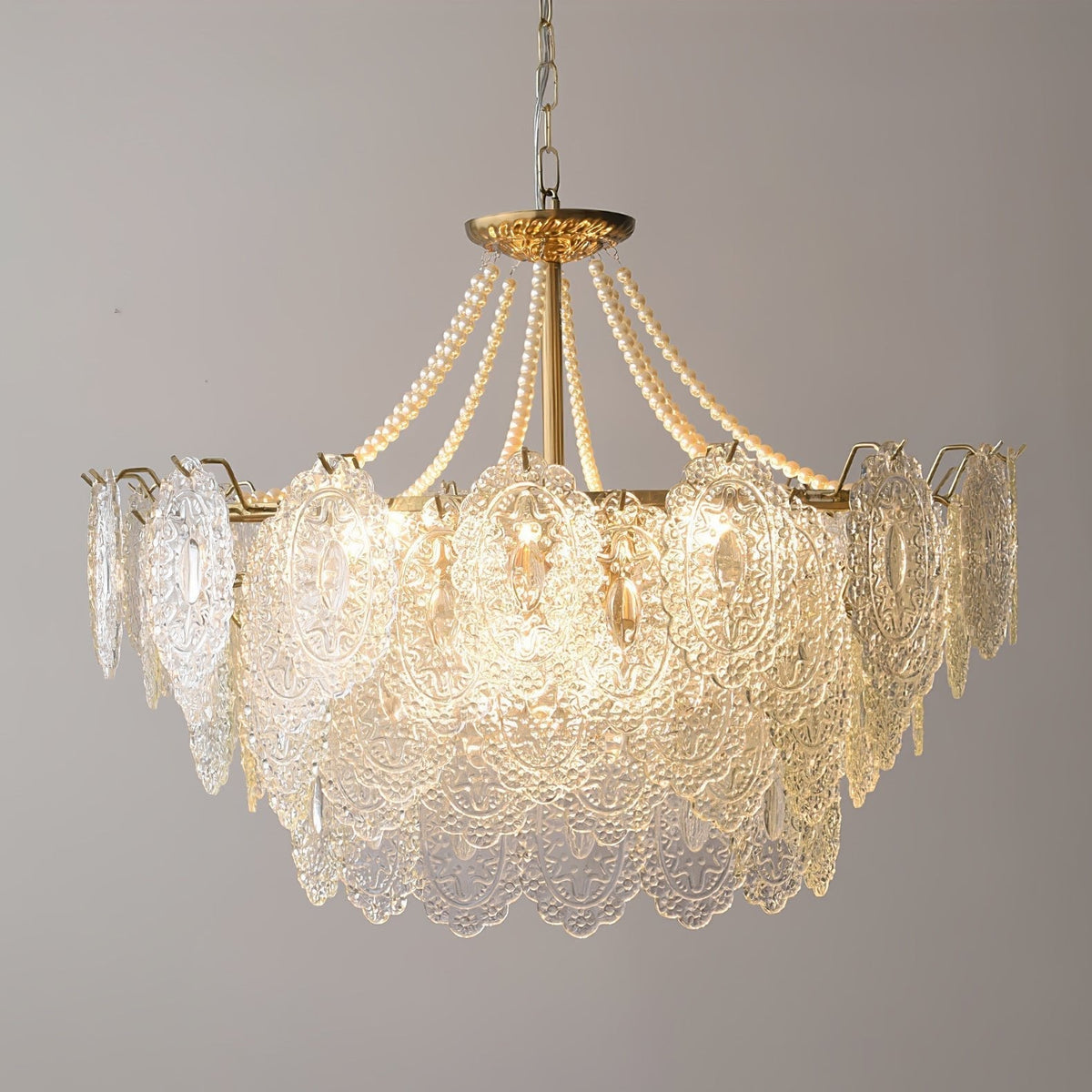 Pearls Glass Chandelier - view 39