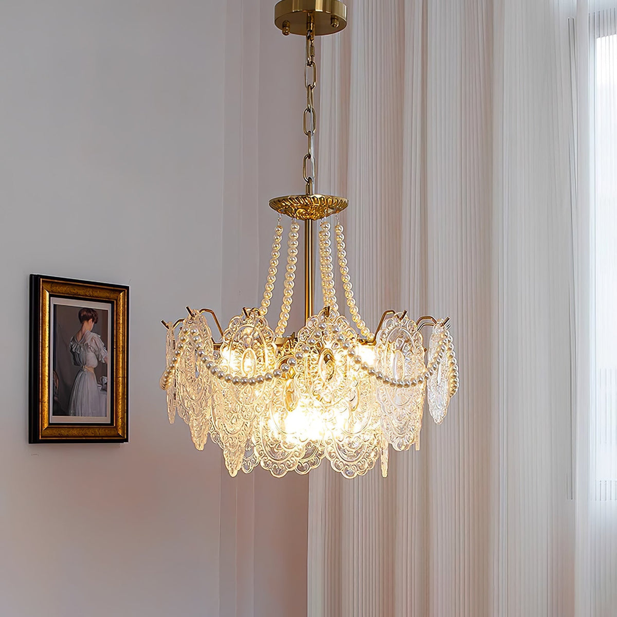 Pearls Glass Chandelier - view 47
